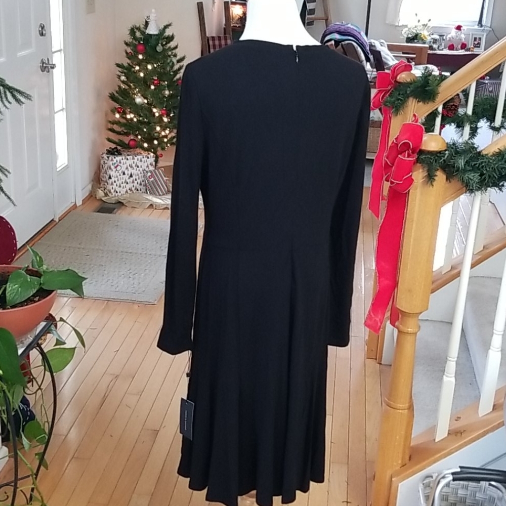 😎 TOMMY HILFIGER BLACK DRESS - Picture 6 of 13